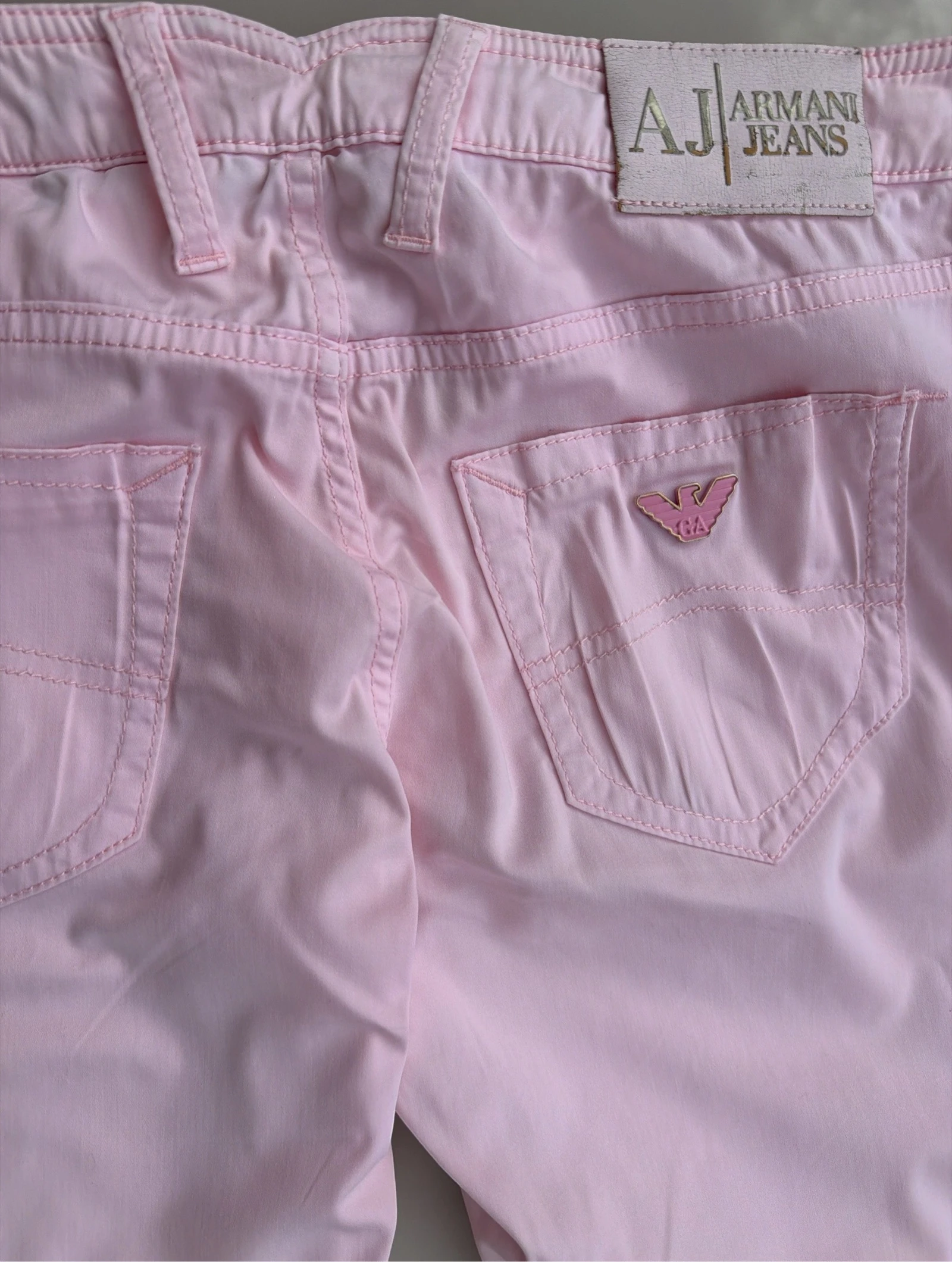 Armani Jeans – Jean Slim Rose Polvo – photo 5